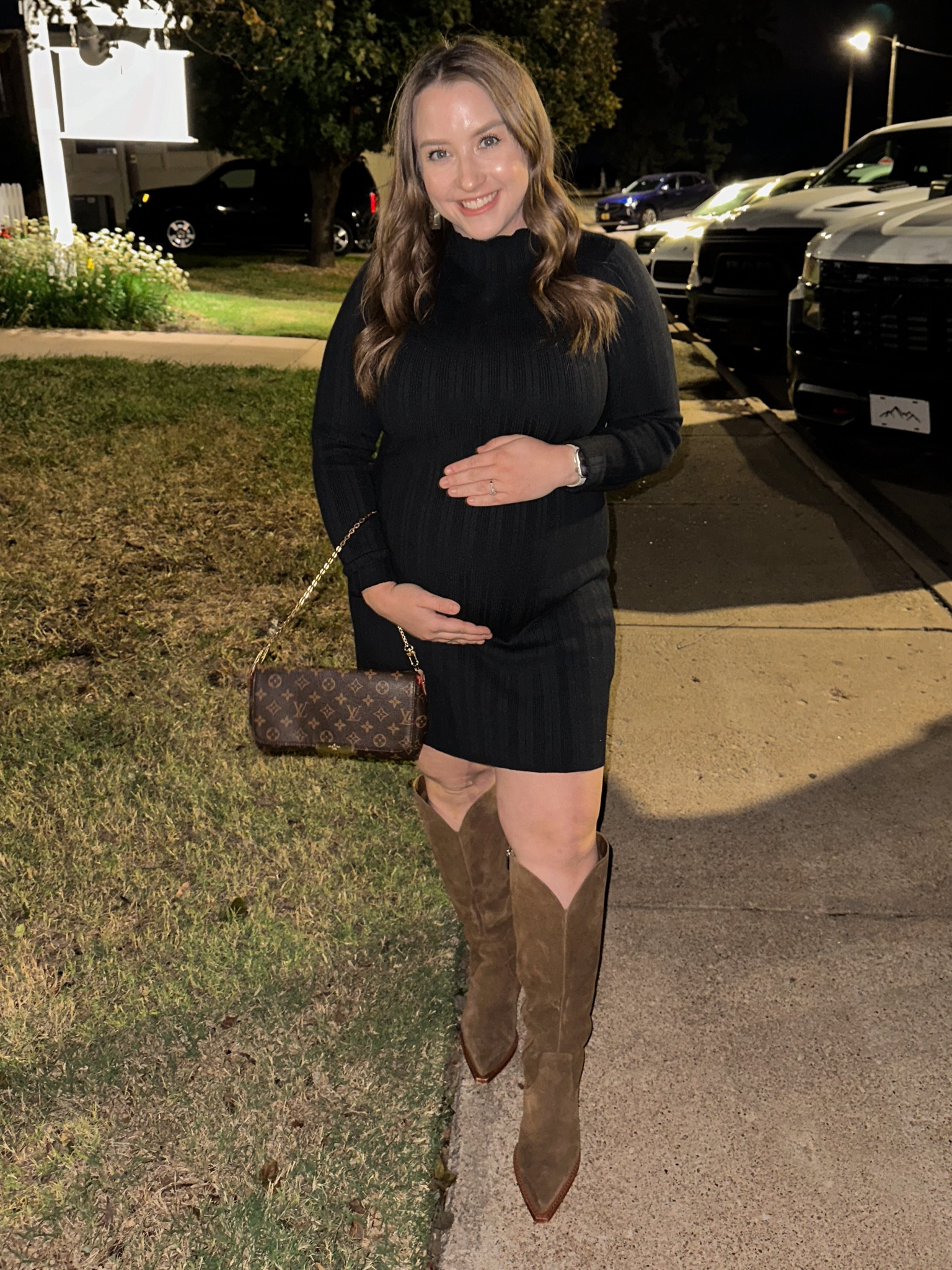 Anniversary Dinner 🍽️ 

Dress - large 
Boots- 8 wide calf! 


Midsize mom 
Midsize maternity 
Bump friendly 
Wide calf 
Wide calves 
Wide calf boots 



#LTKbump #LTKmidsize #LTKsalealert