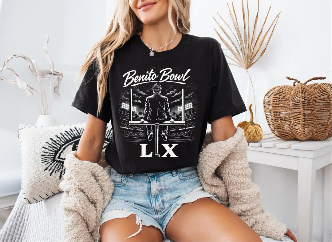 Benito Bowl Football T-shirt, Bad Bunny Puerto Rico 2026 - Etsy | Etsy (US)