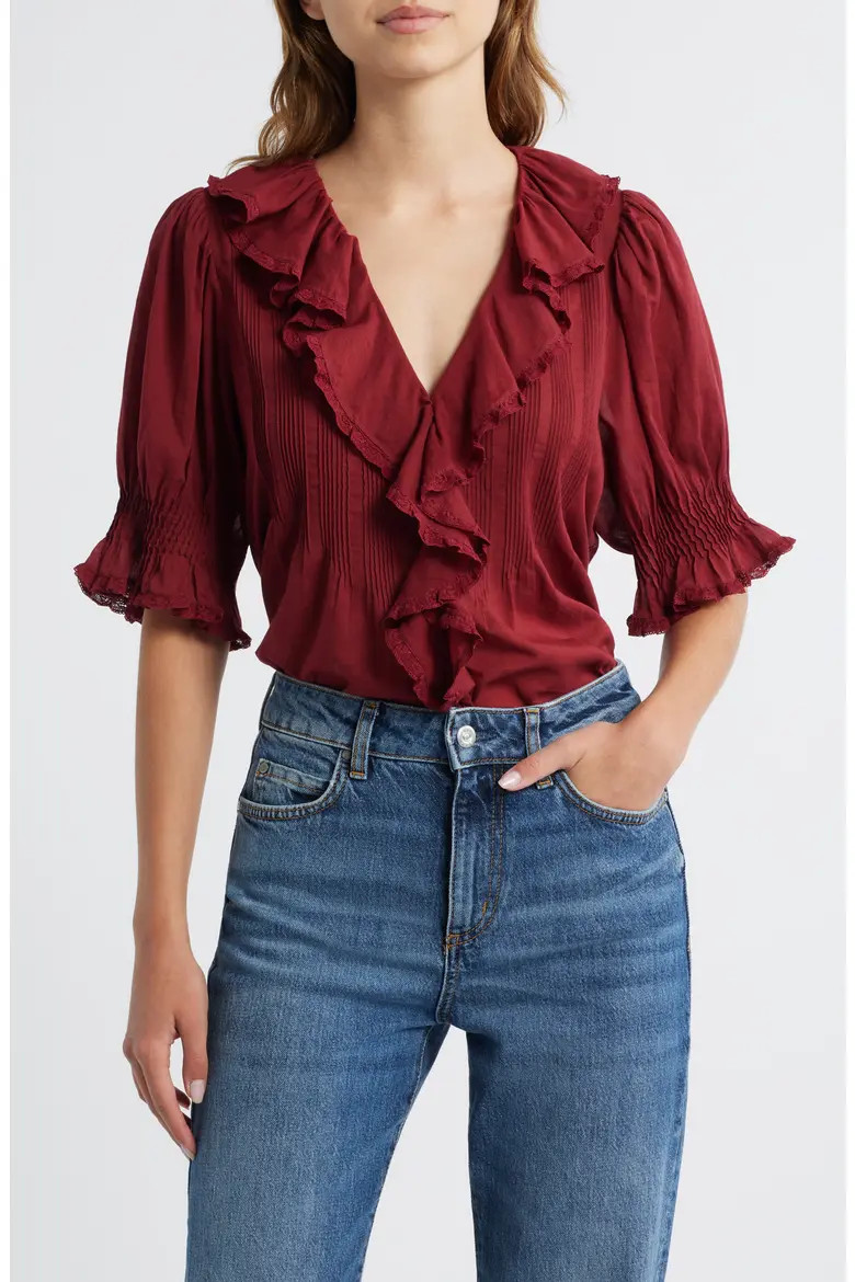 Henri Organic Cotton Voile Top (Women) | Nordstrom | Nordstrom