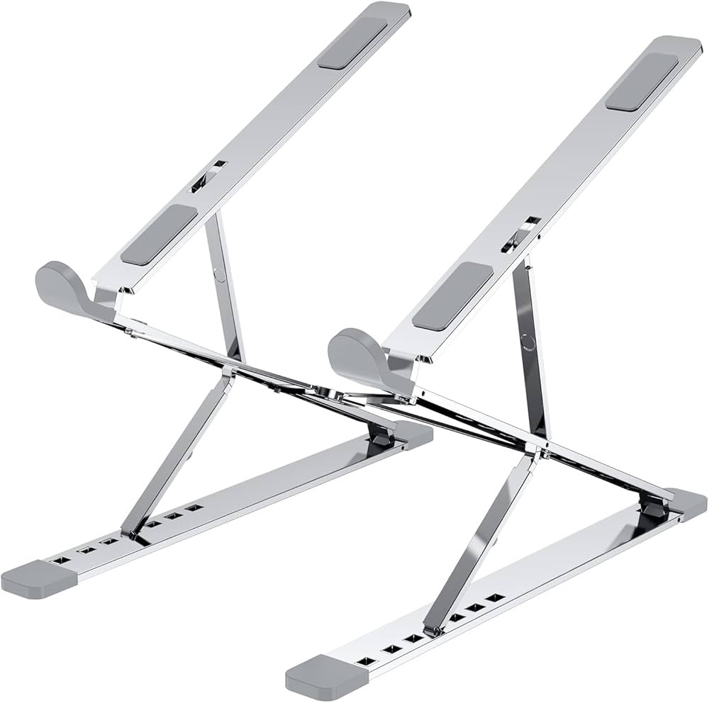 Laptop Stand for Desk, 9x7 Levels Adjustable, Lightweight & Portable for Travel, Stable & Sturdy ... | Amazon (US)