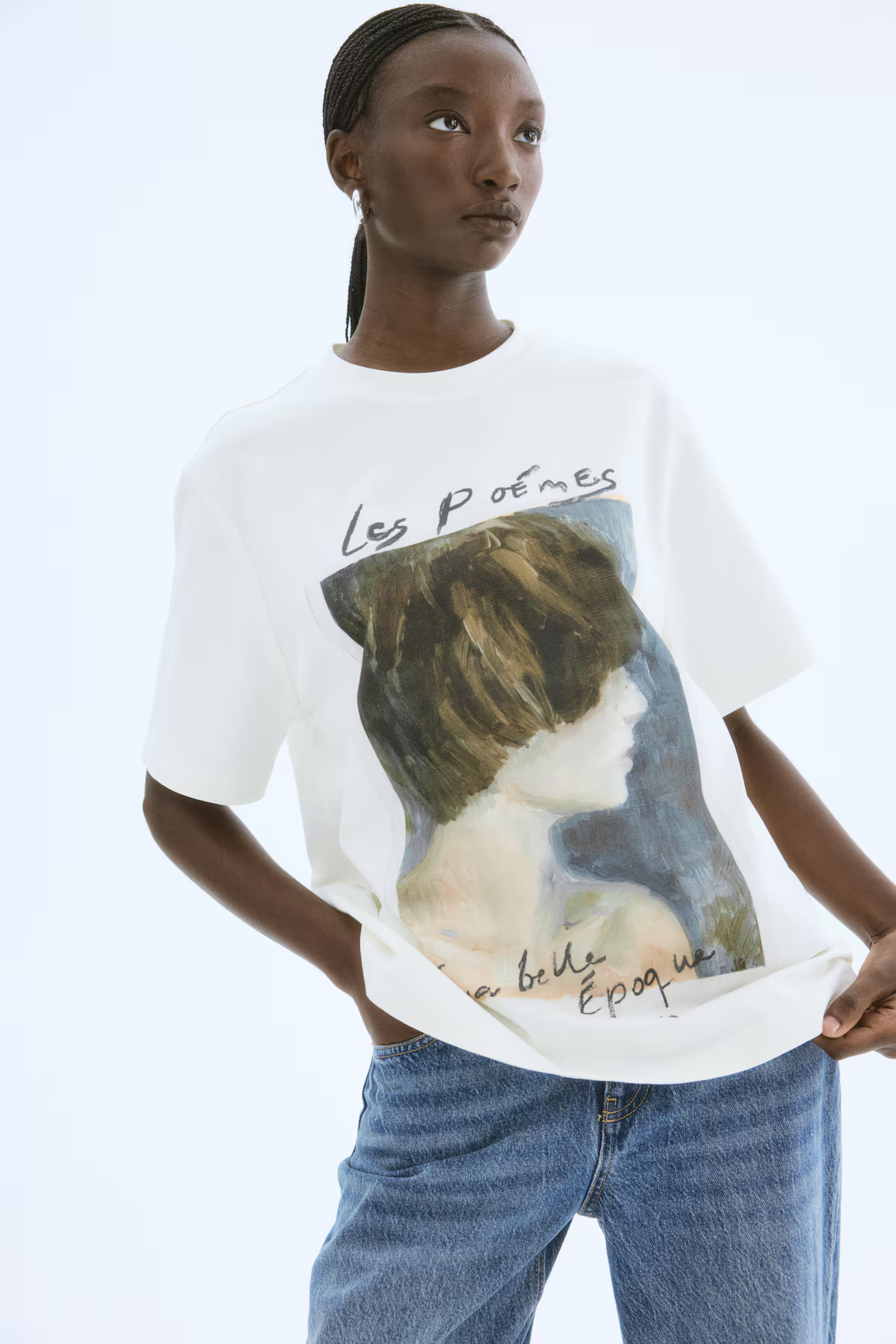 Oversized printed T-shirt | H&M (UK, MY, IN, SG, PH, TW, HK)