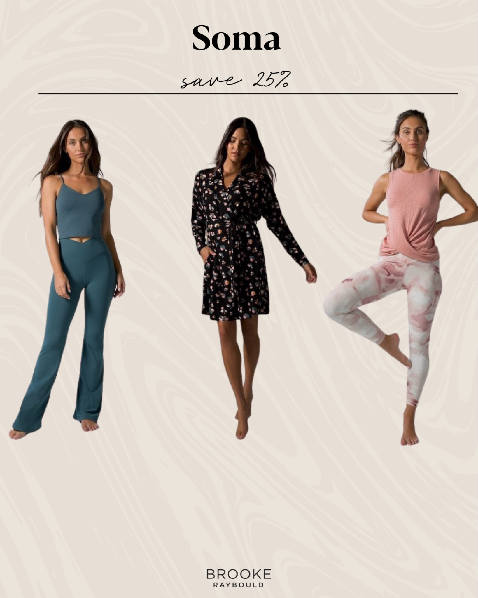 Soma Sale// 25%// workout// cool nights// robe 

#LTKunder50 #LTKSale #LTKsalealert