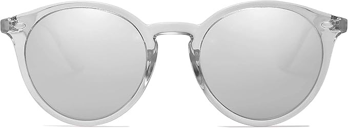 SOJOS Retro Round Polarized Sunglasses for Women Men Classic Vintage Sunnies SJ2069 | Amazon (US)