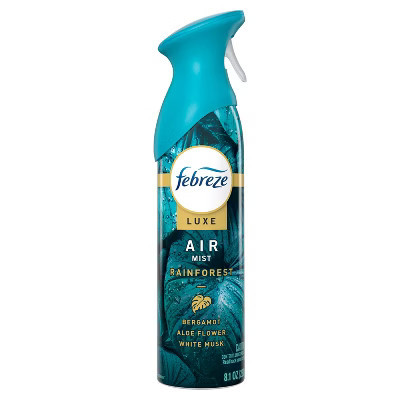 Febreze Luxe Air Mist Odor-Fighting Air Freshener - Rainforest - 8.1oz | Target