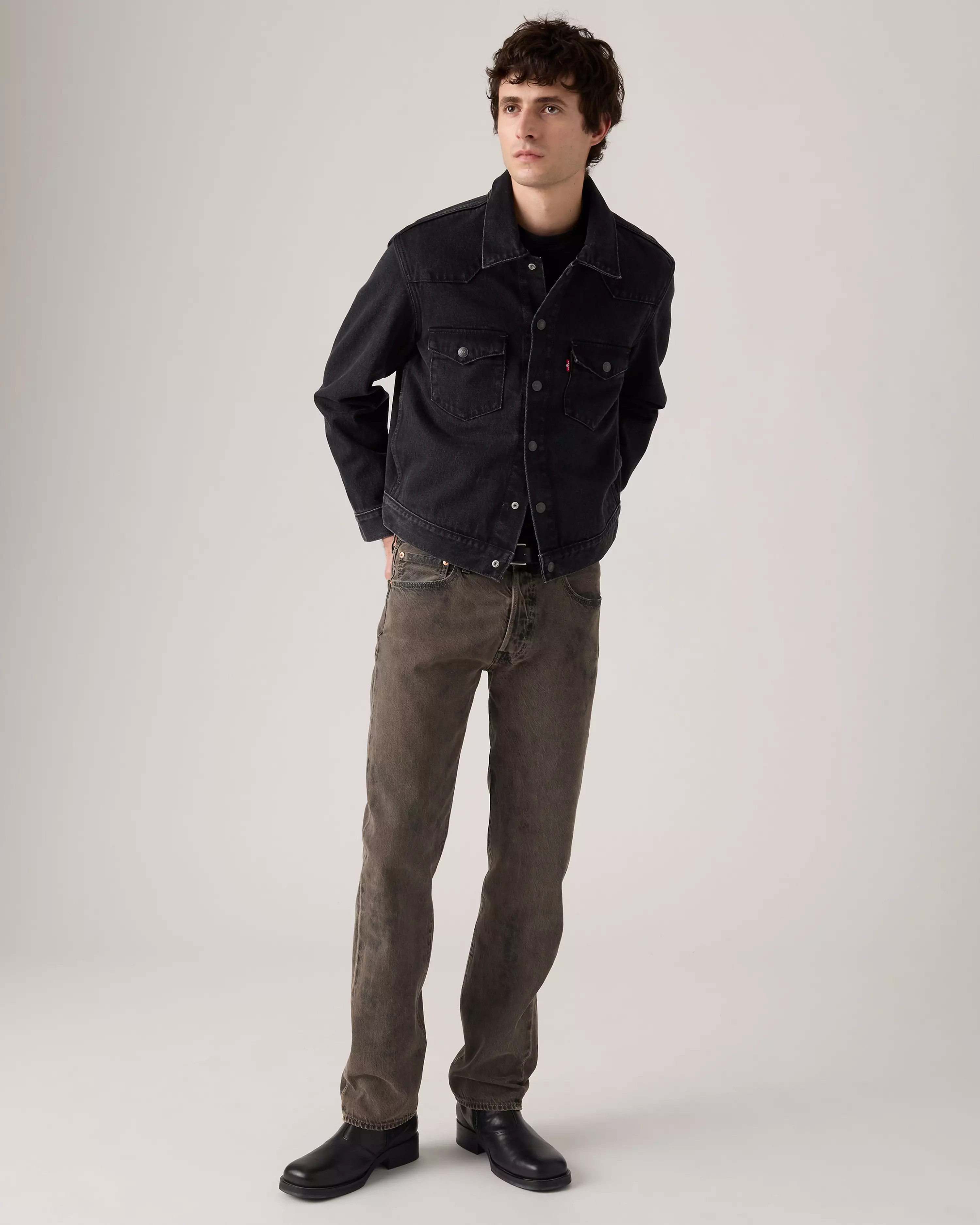 501® Original Fit Men's Jeans - Brown | Levi's® US | Levi's US