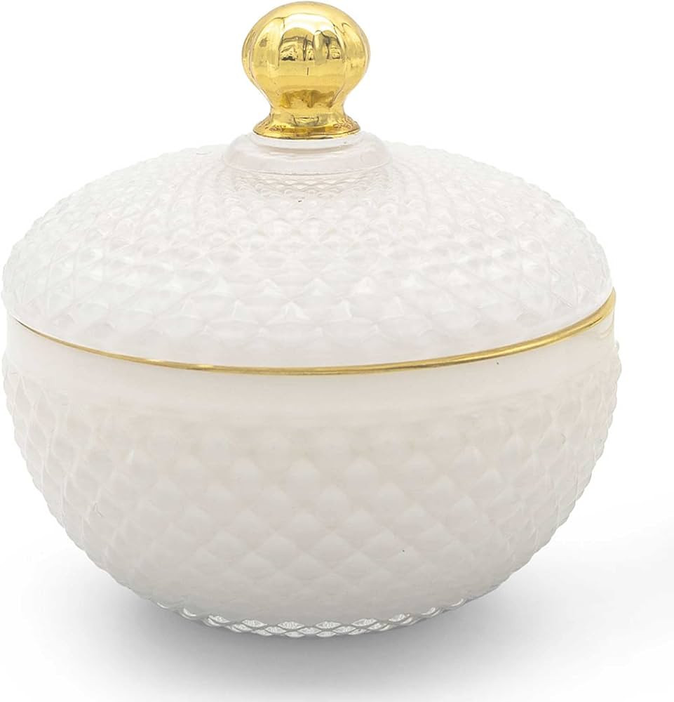 BRIGANTI Scented Candle in White Glass Jar (Champagne & Mandarin) Champagne, Mandarin Orange, Mim... | Amazon (US)