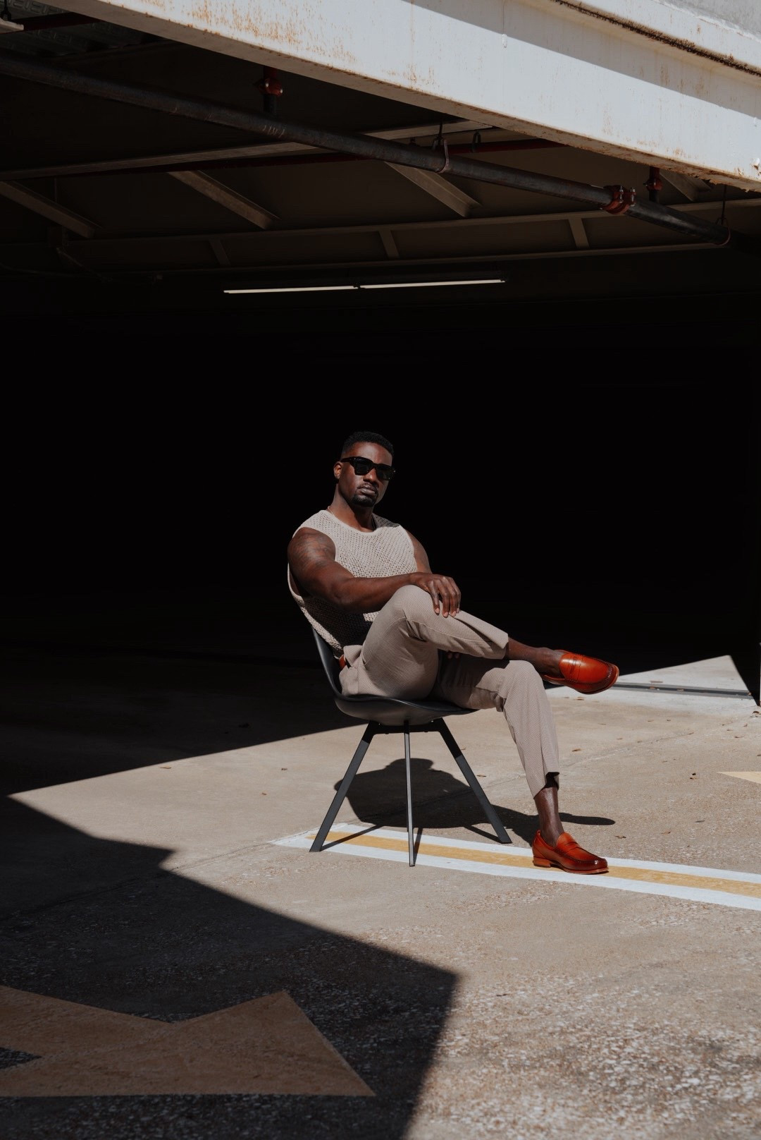 Men’s elevated style outfit. Tan loafers, rose gold watch, brown sunglasses. 

#LTKWorkwear #LTKMens #LTKootd
