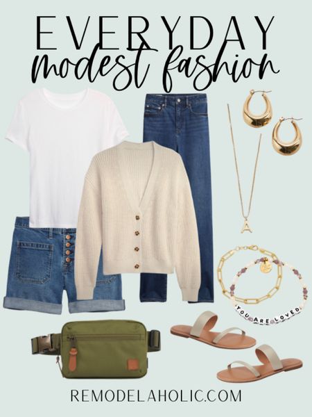 Everyday modest fashion! All the essentials for an everyday “put together” look! Perfect for spring and summer!

spring fashion, everyday fashion, womens fashion, summer fashion, modest fashion, fashion, gap fashion



#LTKfit #LTKFind #LTKstyletip