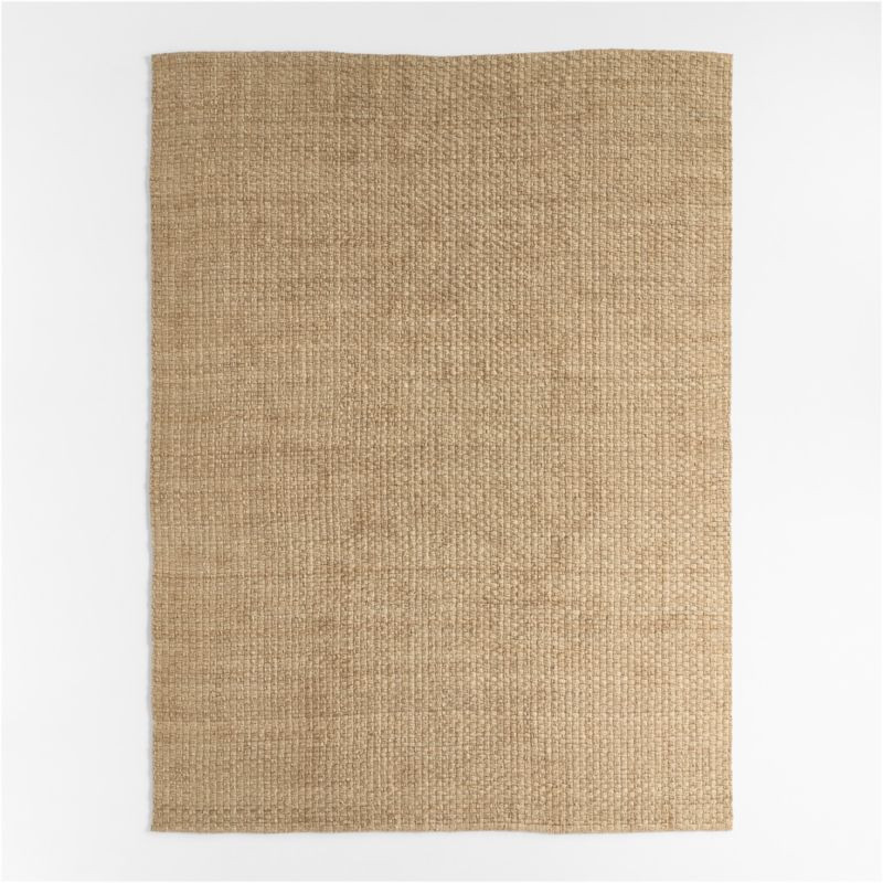 Nantucket Jute Natural Handwoven Area Rug 8'x10' | Crate & Barrel