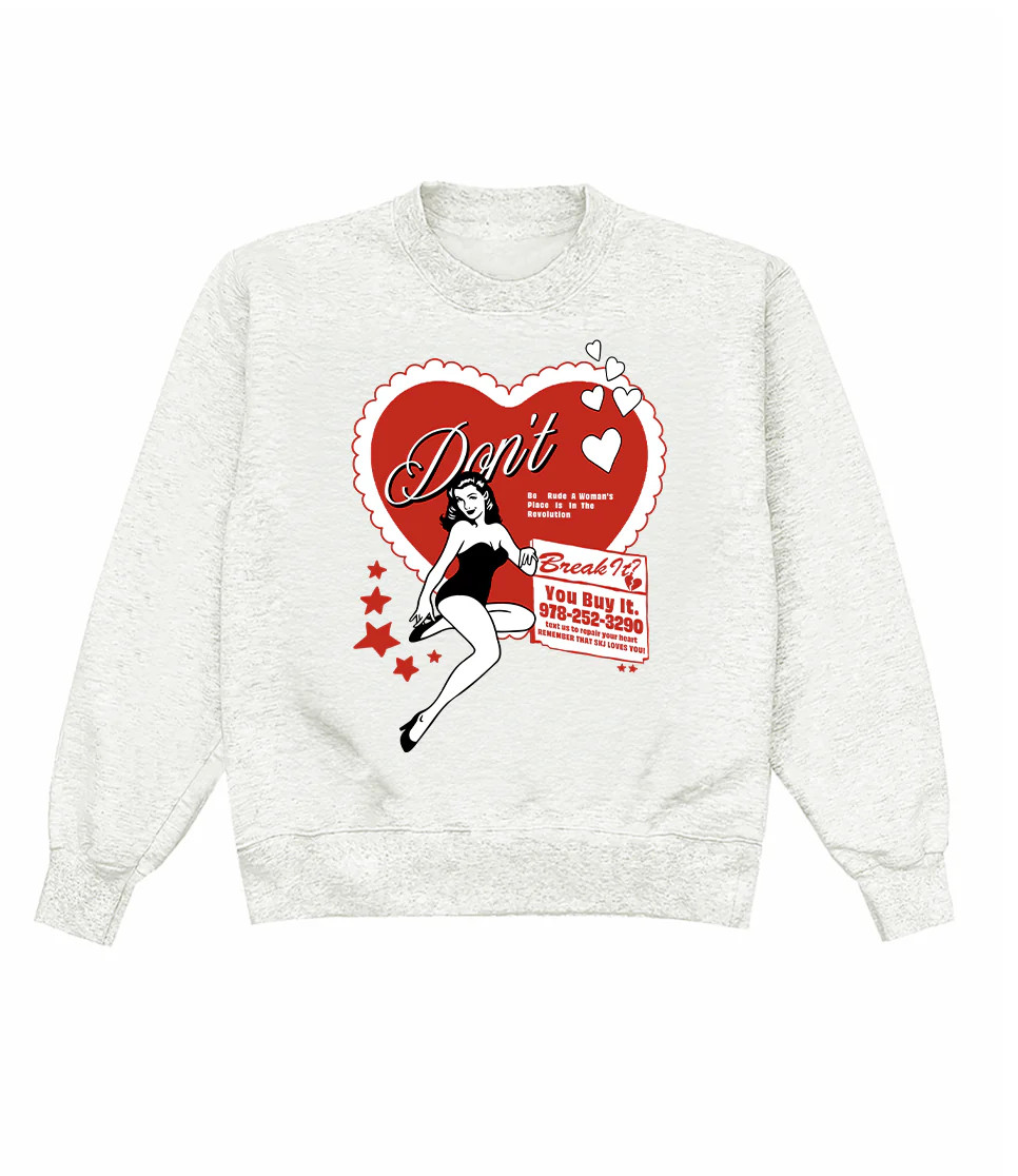 A Woman's Place Is In The Revolution Crewneck | Shop Kristin Jones