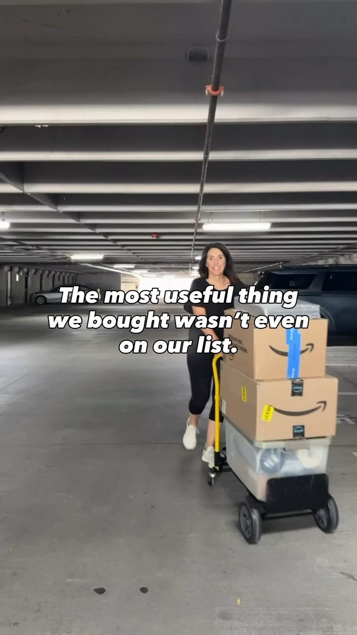 A hand truck is one of those move-in day tools you’ll be glad you brought. Load it up with boxes, bins, mini fridges, and other heavy items to cut down on trips back and forth to the car. Even better if it folds flat so it’s easy to pack in with everything else.

#LTKU #LTKHome #LTKTravel