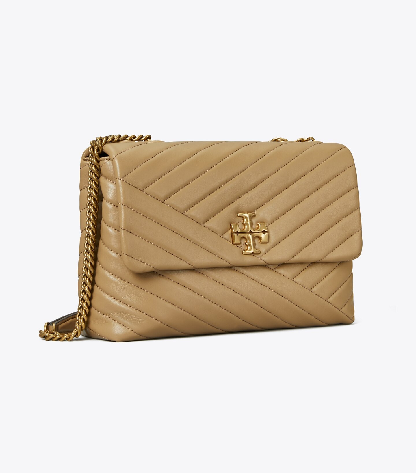 KIRA CHEVRON CONVERTIBLE SHOULDER BAG | Tory Burch (US)