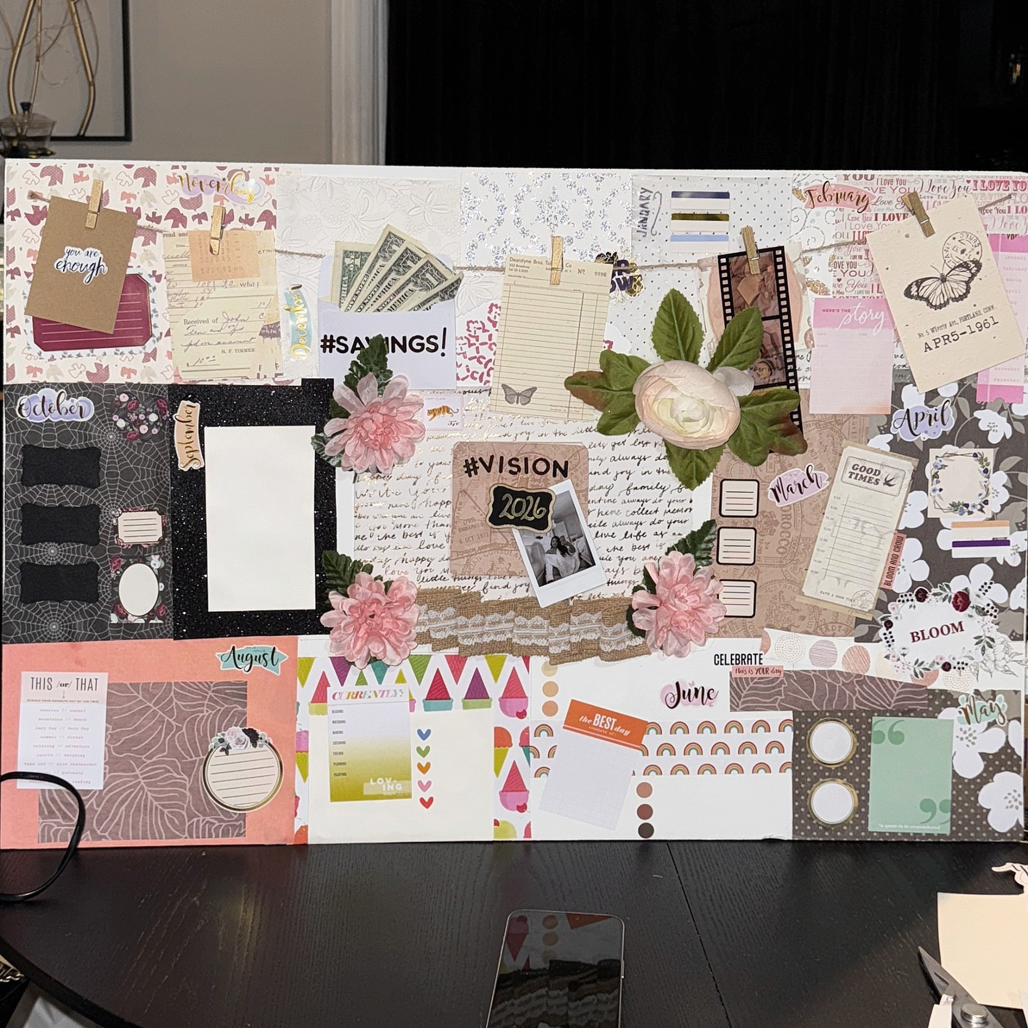 Scrapbook Style Vision Board >>> 

#LTKTravel #LTKFindsUnder50 #LTKActive