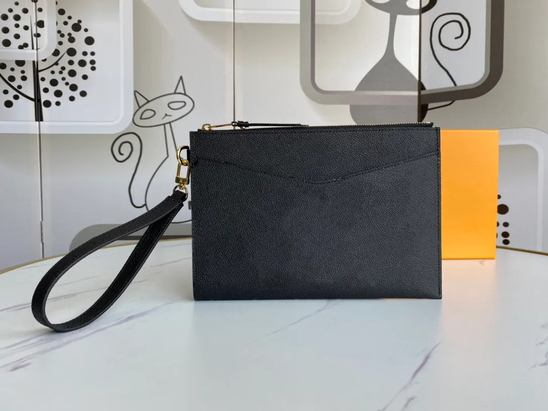 Original Luxurys Designers ladies Medium Clutch Bag Cowhide Monograms Empreinte leather Mélanie ... | DHGate