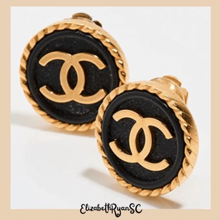 Gorgeous Chanel black & gold rope CC stud earrings! I attached four options from Chanel and some similar pieces as well. Perfect for a classic holiday gift!
#ltkgiftguide
#ltkstyletip
#ltkwedding
Christmas Present 
Holiday Gift
Stud Earrings 
Classic Gifts

#LTKHoliday #LTKU #LTKSeasonal