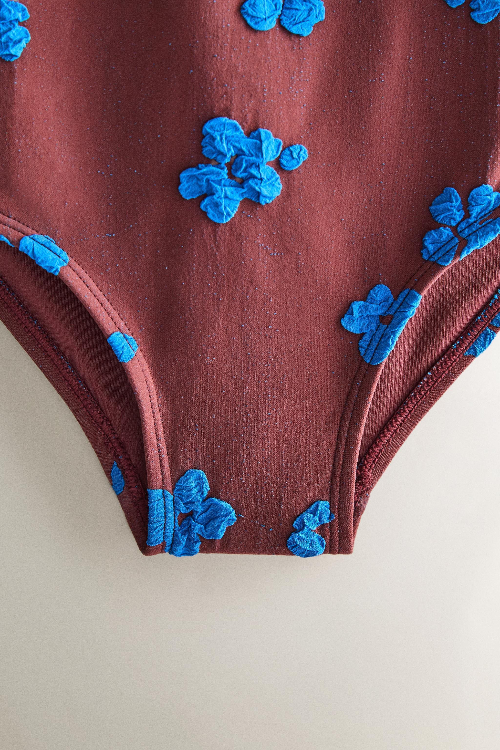 KIDS\u2019 FLORAL BEACH SWIMSUIT | Zara US