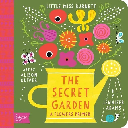 Secret Garden A Flowers Primer (Board Book) | Walmart (US)