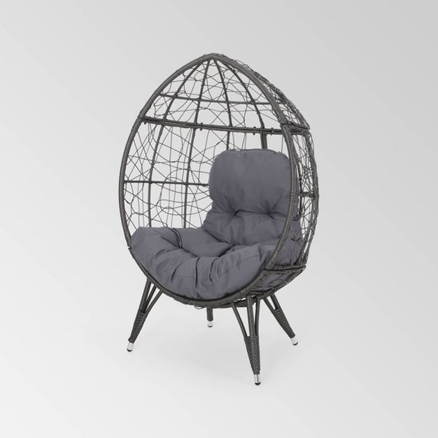 Gianni Wicker Teardrop Chair - Christopher Knight Home | Target