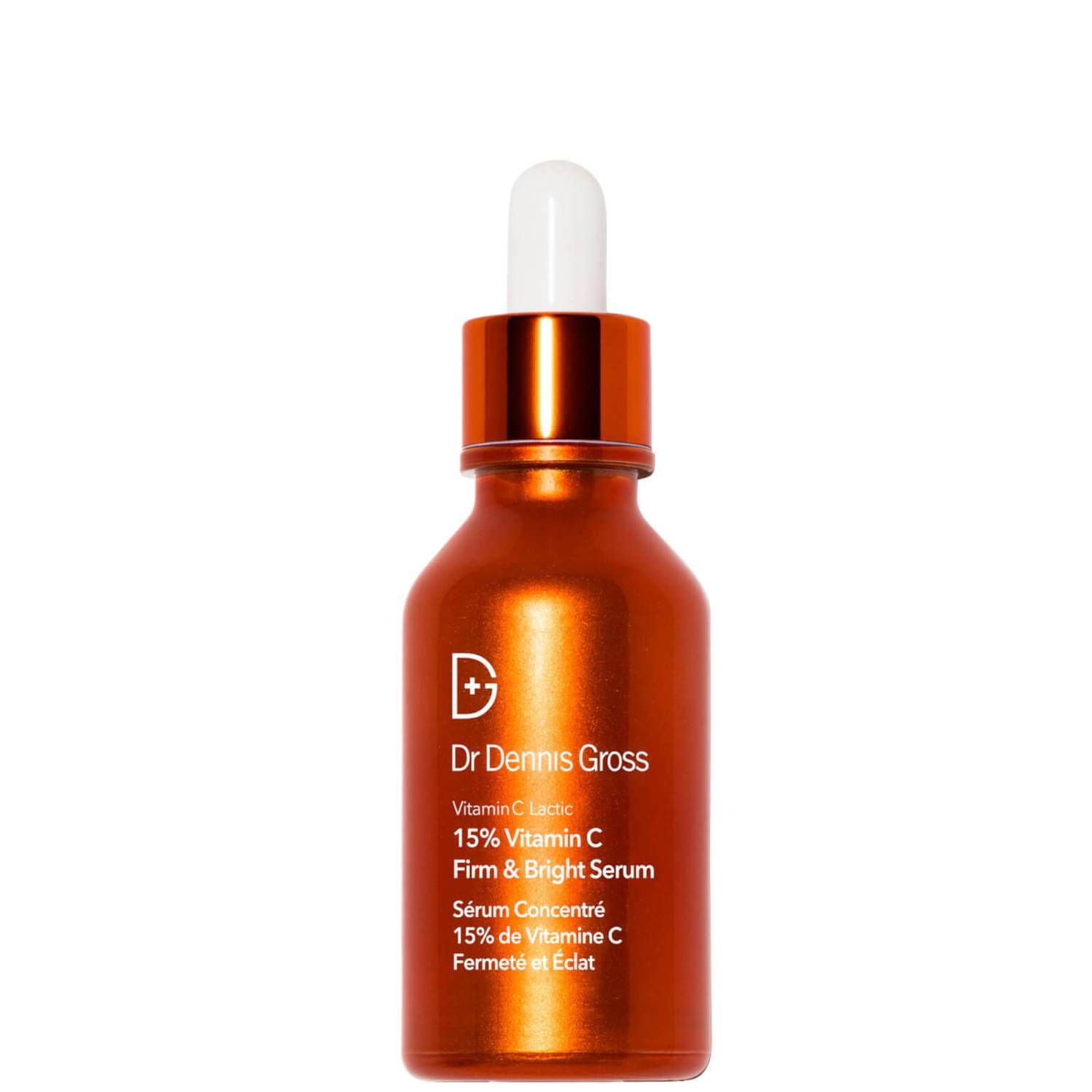 Dr Dennis Gross Skincare Vitamin C Lactic 15% Vitamin C Firm and Bright Serum 1 fl oz | Dermstore (US)