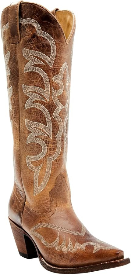 Shyanne Women's High Desert Tall Western Boot Snip Toe - Bswfa23l29 | Amazon (US)