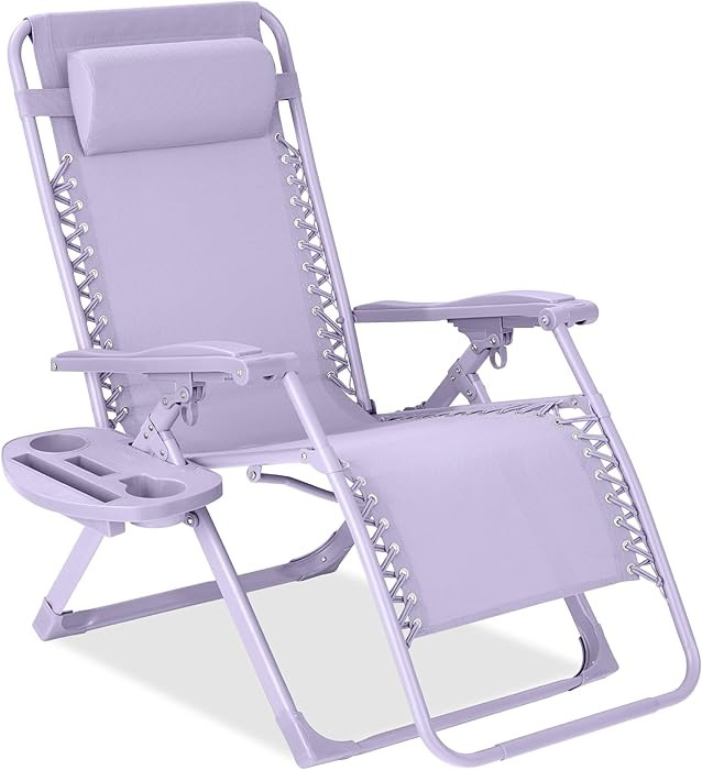 Best Choice Products Adjustable Zero Gravity Chair, Monochromatic Color Folding Patio Recliner w/... | Amazon (US)