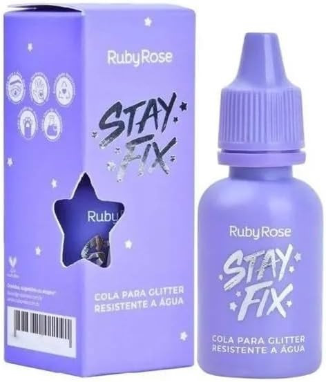 Ruby Rose - Cola de Glitter Stay Fix HB584 10ml | Amazon (BR)