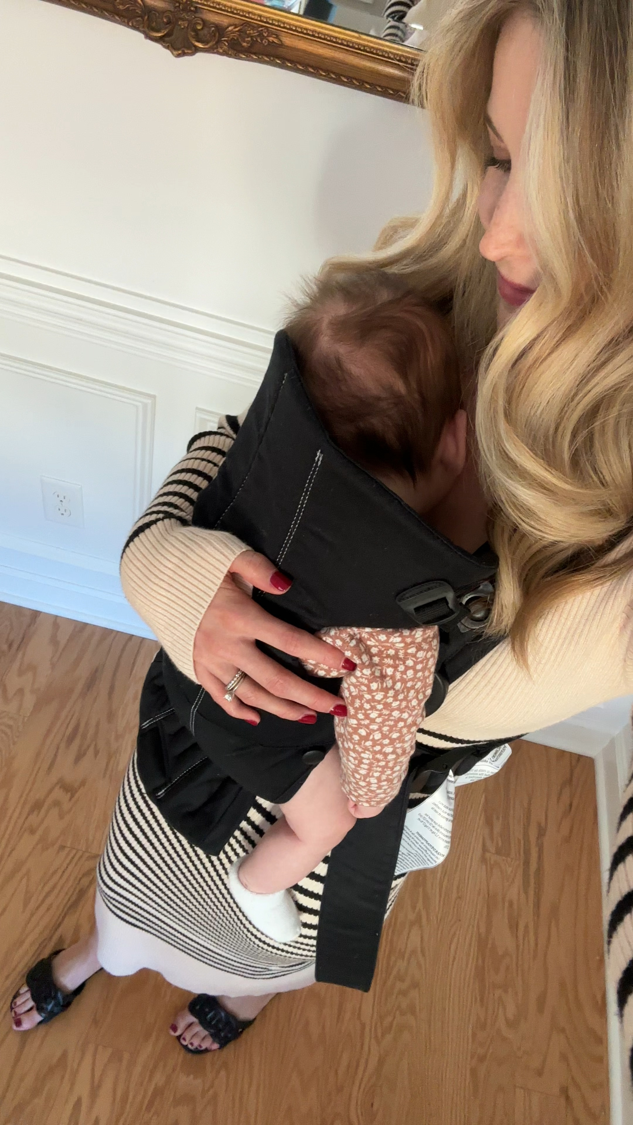 Highly recommend this mini baby carrier for newborn - 3 months. We used this so much! I loved the snug fit and it was supportive for baby too  

#LTKfindsunder100 #LTKbaby #LTKfamily