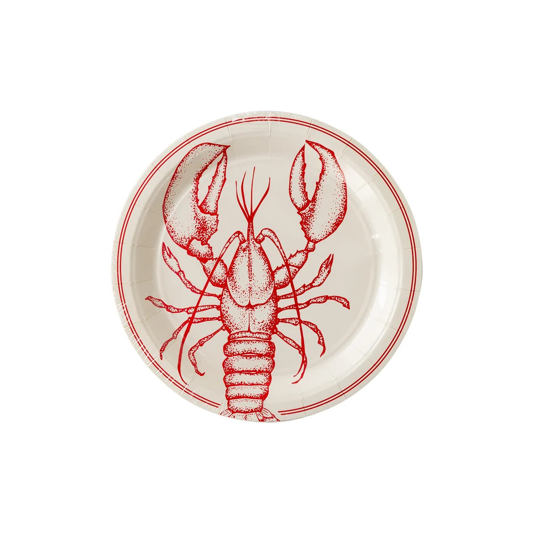 Lobster Paper Plate | My Mind's Eye