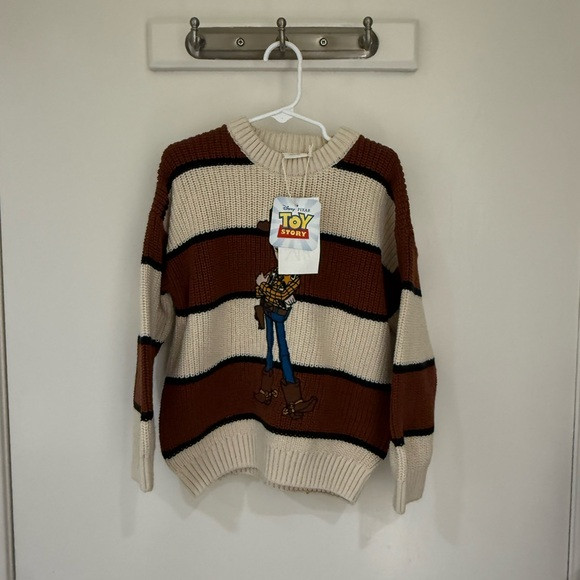 Zara Toy Story Woody Knit Sweater 6 Years NWT | Poshmark