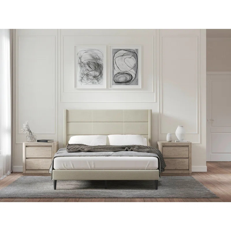 Pax Upholstered Low Profile Platform Bed | Wayfair North America