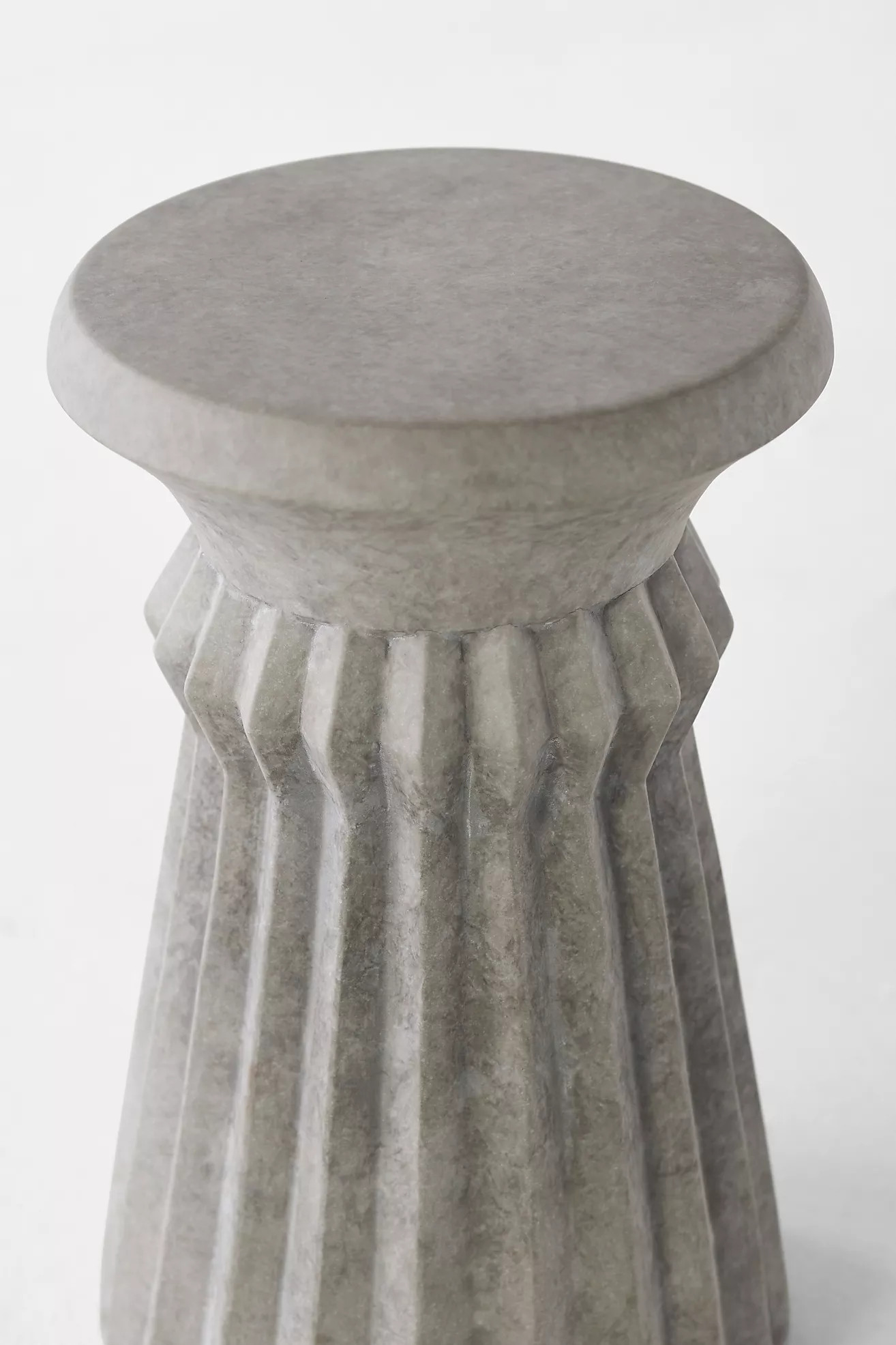 Column Ceramic Side Table | Anthropologie (US)