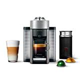 Nespresso Vertuo Coffee and Espresso Maker by De'Longhi, Silver with Aeroccino Milk Frother | Amazon (US)