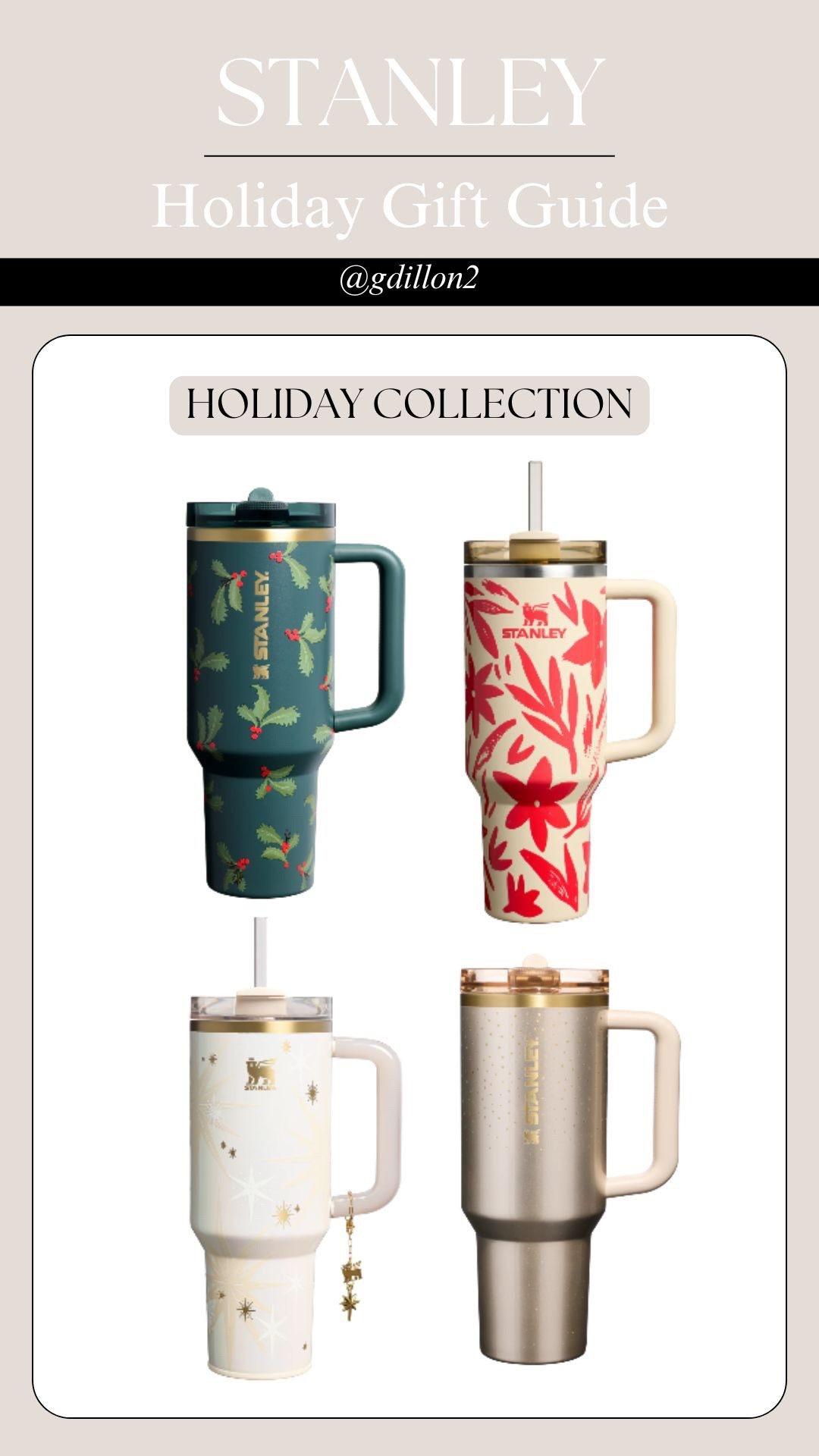 Holiday Gift Guide: Stanley Holiday Collection 

#LTKHoliday #LTKU #LTKGiftGuide