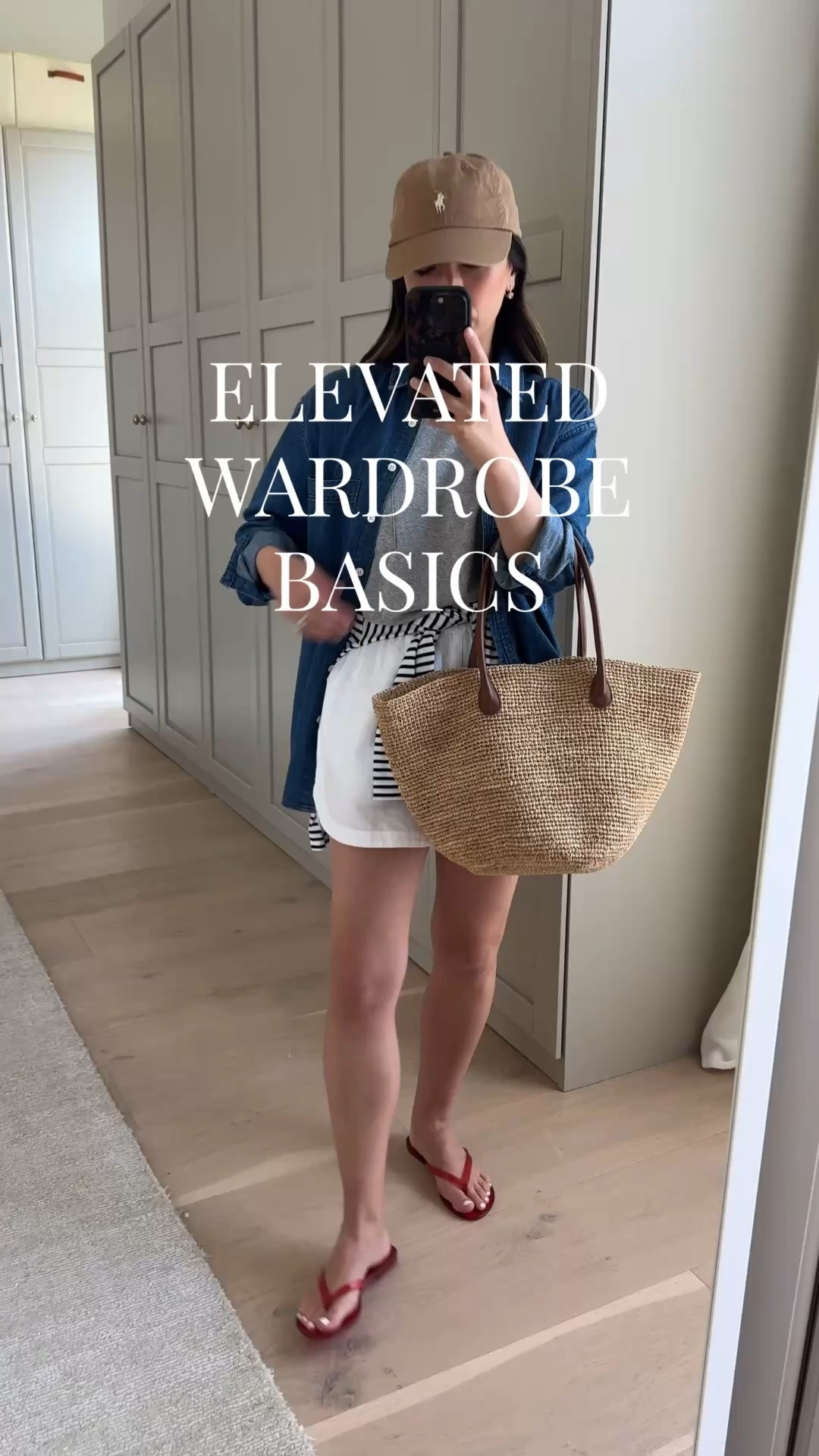 Easy summer outfit idea with basics we all have in our wardrobes. 

AYR denim Shirt xs
Jenni Jayne tee small
Le Bop linen shorts small
Madewell sandals 5
Aritzia tote
Polo Ralph Lauren hat
Electric picks rope necklace
Dorsey James necklace 15”
Electric picks earrings

summer outfits, petite style, summer style

#LTKootd #LTKmomlife #LTKPetite
