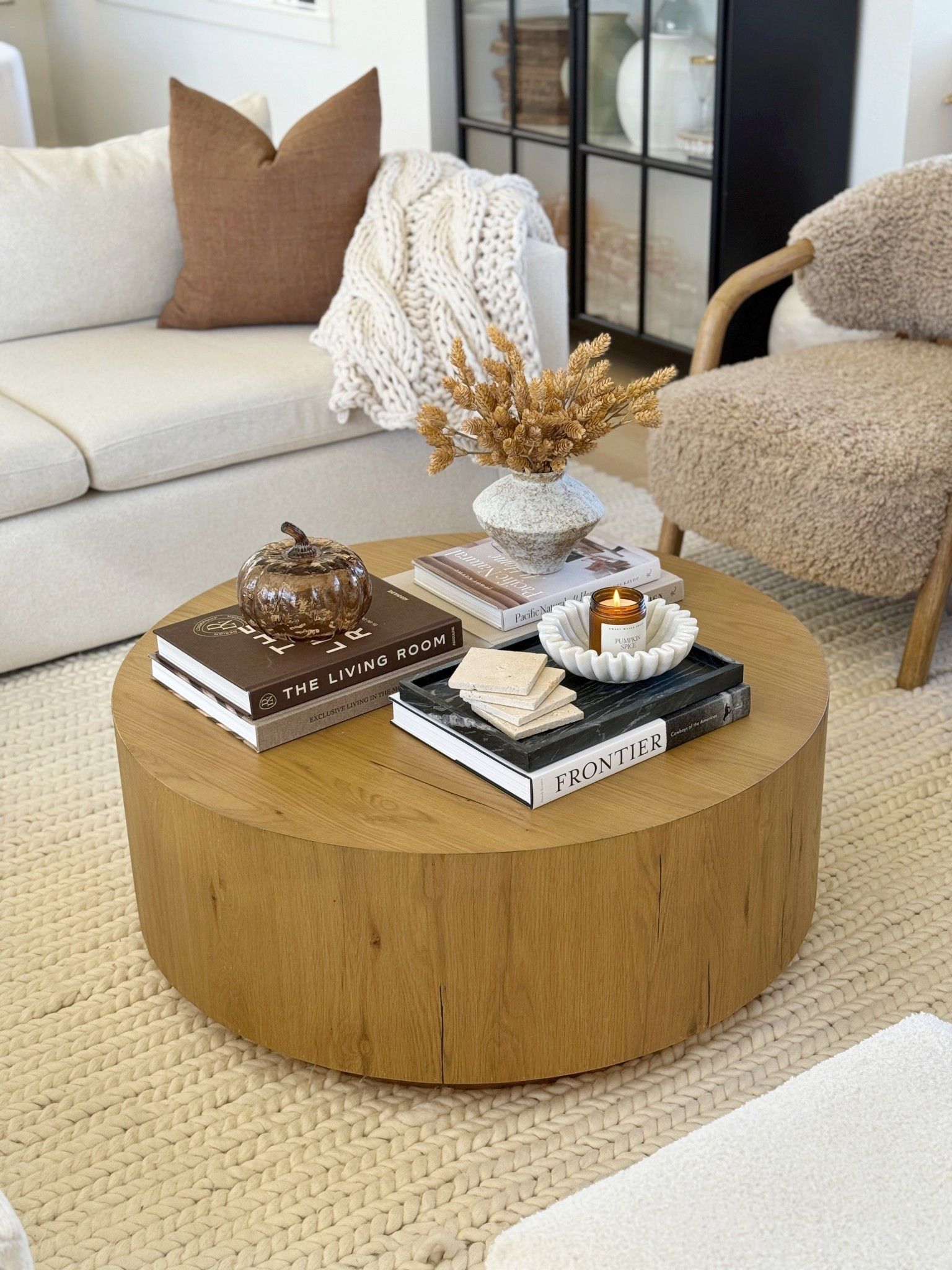 Living room details 🤎

Coffee table
Home decor
Sectional
Target 
Amazon 

#LTKSeasonal #LTKFindsUnder50 #LTKHome