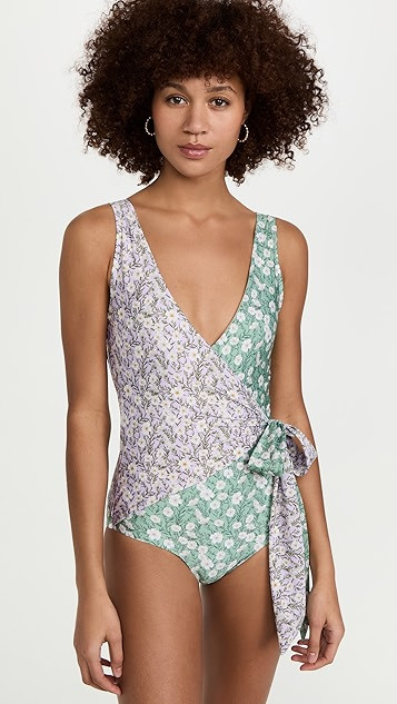 Wrap One Piece Swimsuit | Shopbop