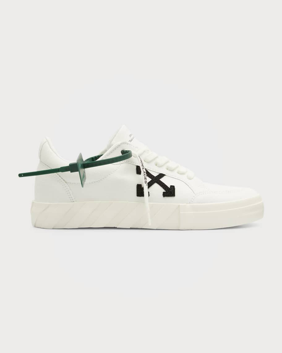 Vulcanized Bicolor Low-Top Sneakers | Neiman Marcus