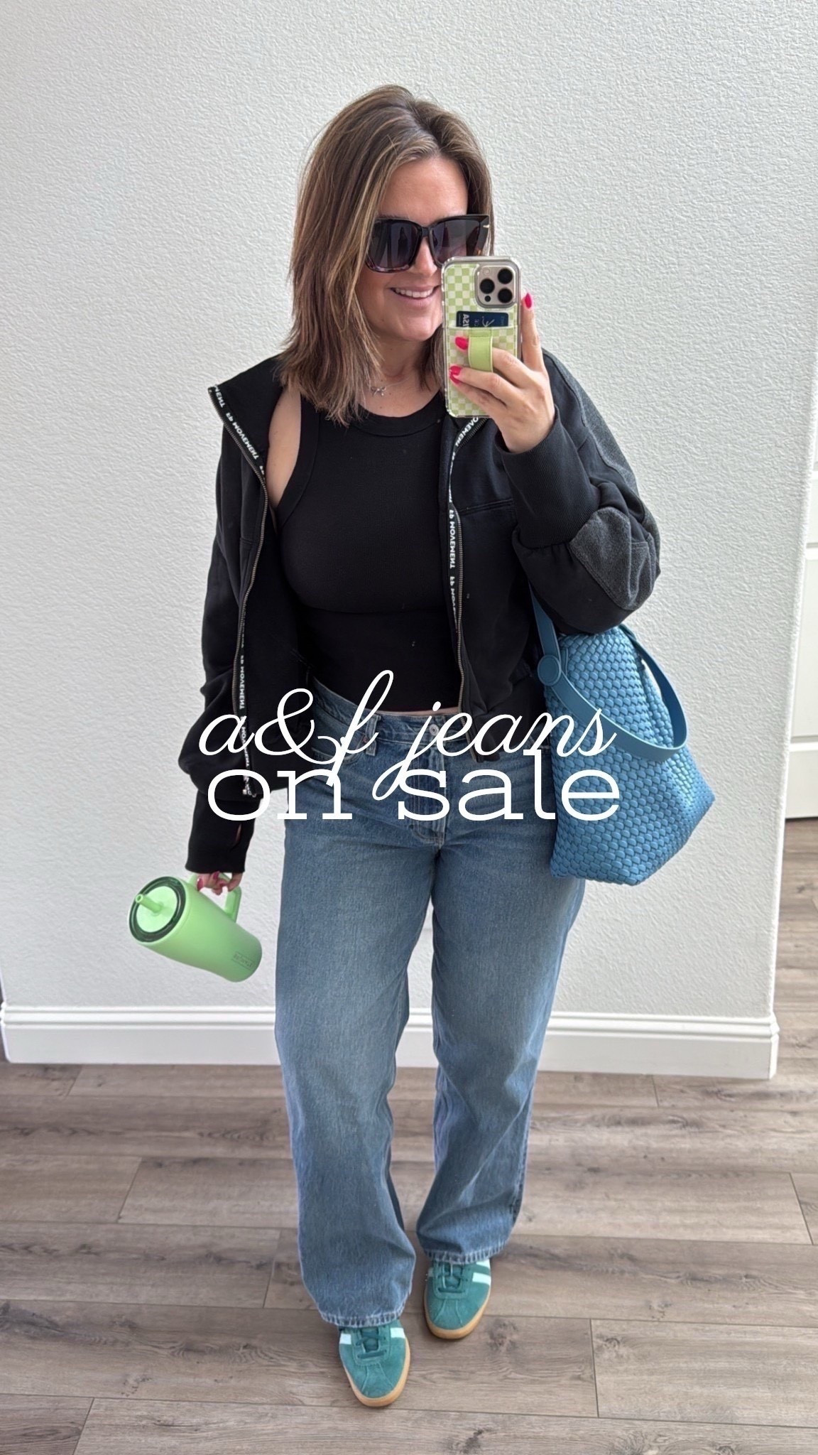 Easy errands outfit // a&f jeans on sale

Jeans, 32R
Tank, large
Zip up, large
Sneakers, true to size
Walli cases code: courtneyhamilton 

Loose jeans, size 12, size 14, midsize, mom style, casual outfit, easy outfit, spring outfit, pop of color, BruMate, abercrombie, Abercrombie sale, jeans sale, Courtney Hamilton

#LTKMidsize #LTKSaleAlert #LTKFindsUnder100