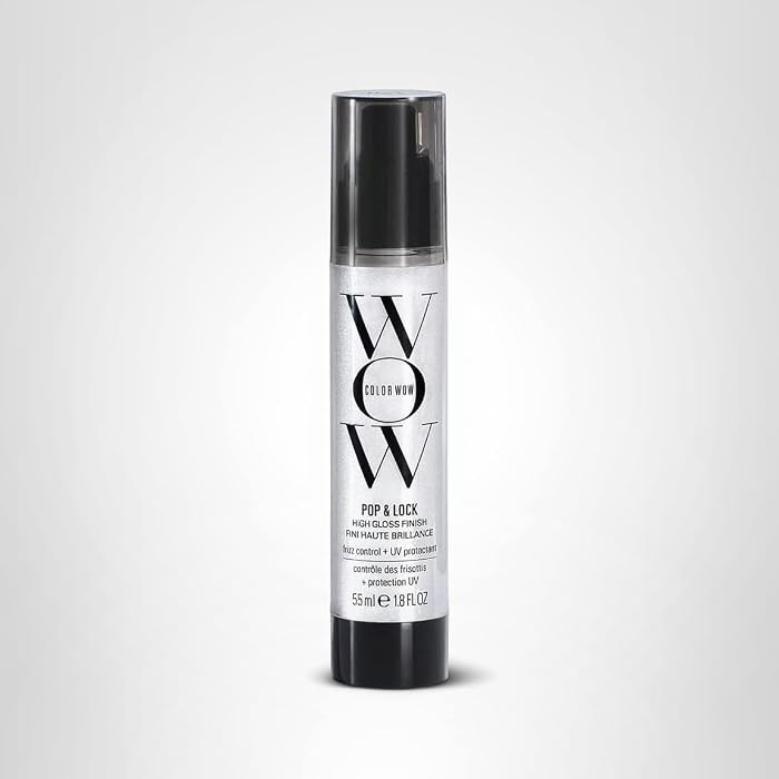 COLOR WOW Pop and Lock High Gloss Finish, Frizz Control Serum to Add Shine and Seal Split Ends | Amazon (US)