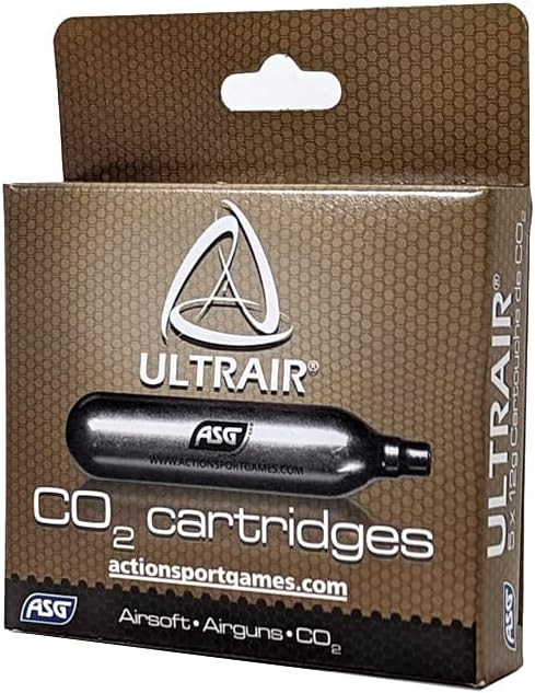 ASG Ultrair 12g CO2 Cartridges | Reliable Power and Precision | CO2 Air Cartridges for BB Pistol,... | Amazon (US)