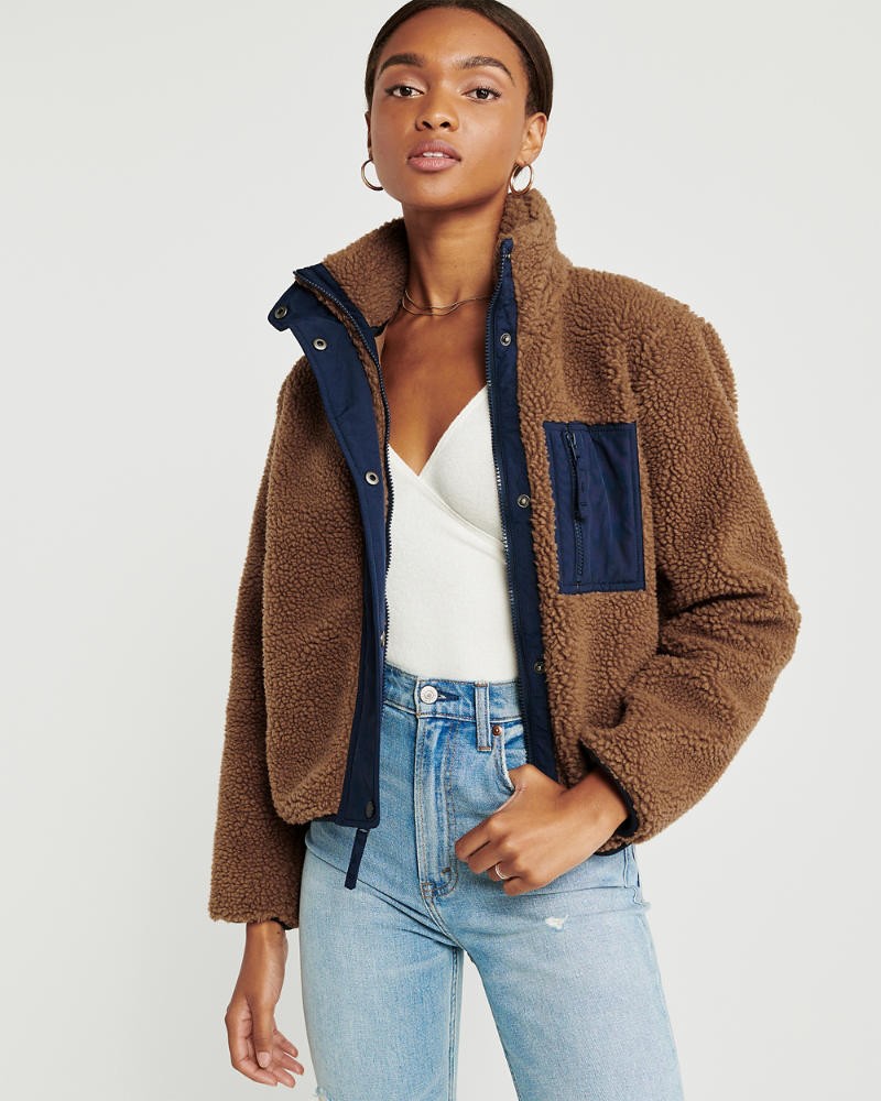 Sherpa Full-Zip | Abercrombie & Fitch US & UK