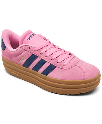 Adidas Women's VL Court Bold Platform Casual Sneakers from Finish Line - Macy's | Macy's