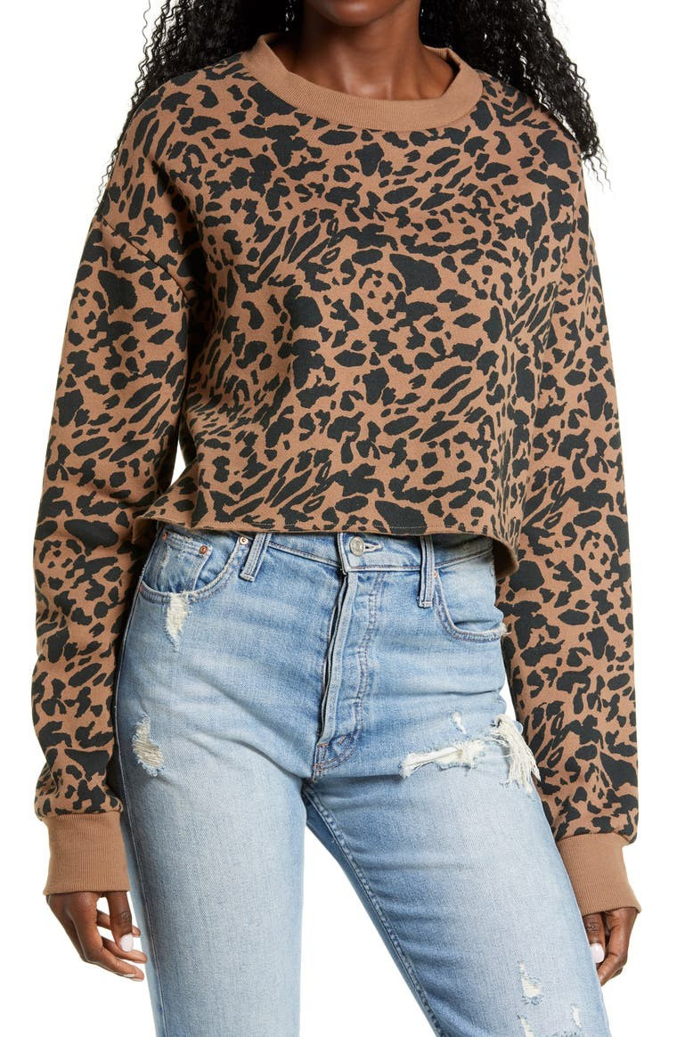 Crop Sweatshirt | Nordstrom