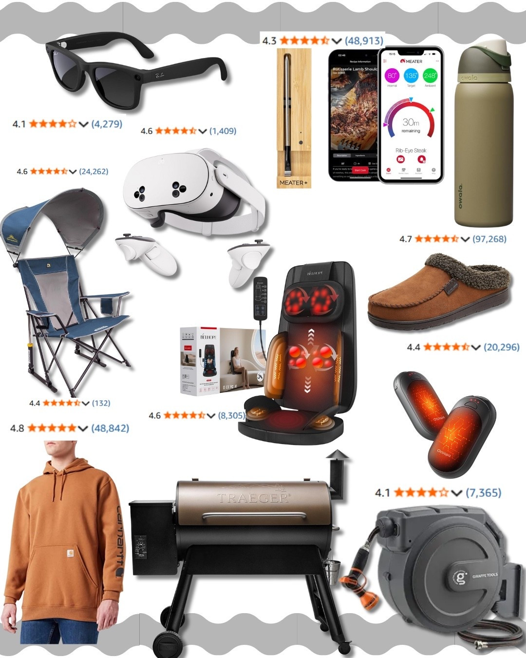 These are the top-rated, most-gifted items dads, husbands & brothers actually LOVE — cozy, practical, and guaranteed to get used.
From the Traeger to the massagers to the slippers… these are the gifts that don’t sit in a drawer.

Save this for later & tap to shop ❤️


men’s gifts • holiday gifts for him • husband gift ideas • dad gifts • best seller gifts 2025


#LTKMens #LTKSaleAlert #LTKGiftGuide