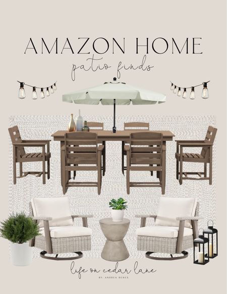 These outdoor living finds will have your patio ready for summer entertaining or lounging! 

#founditonamazon #outdoordesign #patiodesign

#LTKfindsunder100 #LTKhome #LTKsalealert