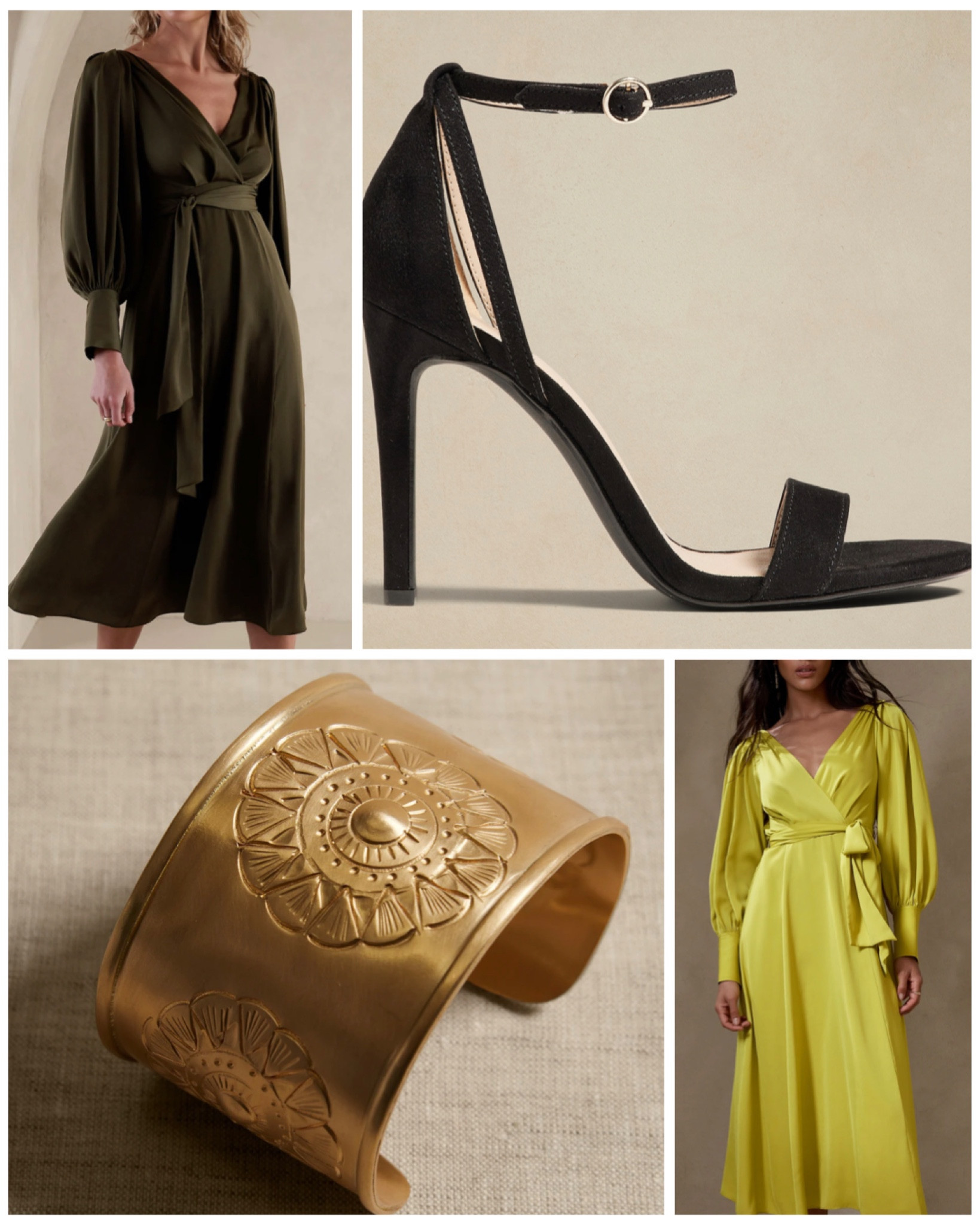 wedding guest dress fit #eveningwear #silkdress #longsleevedress #blackheels #blackdress #longdress 