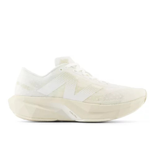 New Balance Women's FuelCell Rebel v4 White/Beige - White/Beige | Joe's New Balance Outlet