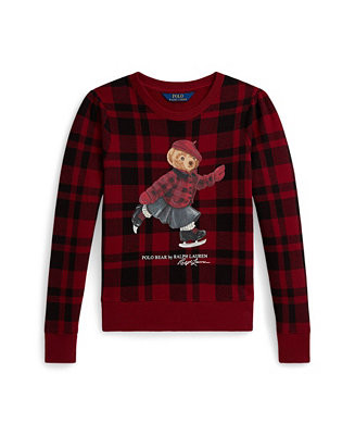 Girls 7-16 Plaid Long-Sleeve Sweatshirt | Macy's