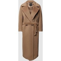 Weekend Max Mara Mantel mit Bindegürtel Modell 'TEMPERA' in Camel, Größe 46 | Peek & Cloppenburg* Düsseldorf DE