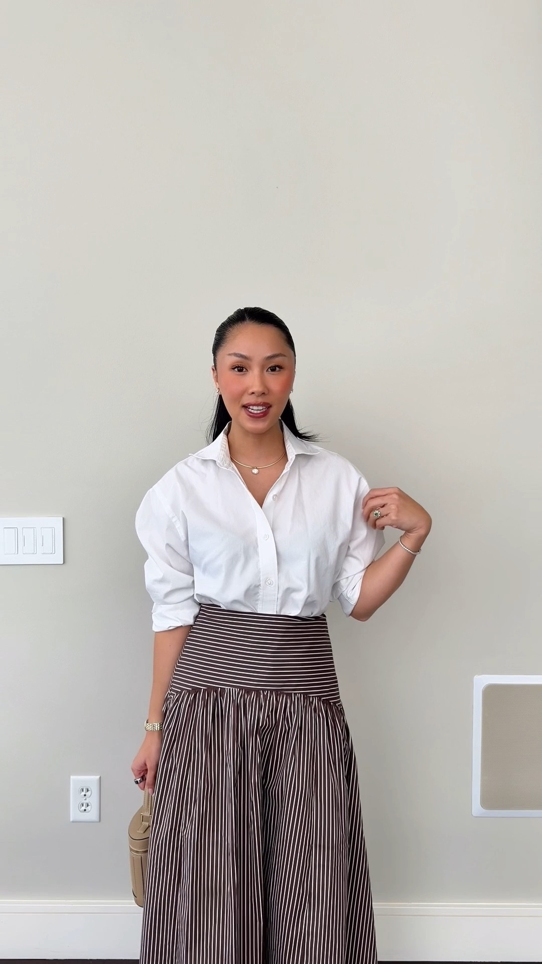 Outfit for the day for sushi lunch - so excited!!! 

#LTKdayinmylife #LTKfoodie #LTKootd